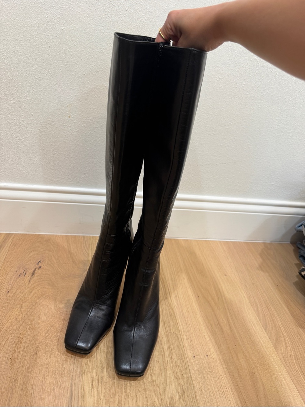 Tony Bianco Fabulous Boot in Black Venice - Picture 5 of 9